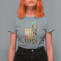 Patriotic Arizona State Flag T Shirt For Women Southwest Landscape Gift
