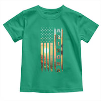 Patriotic Arizona State Flag Toddler T Shirt Southwest Landscape Gift
