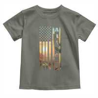 Patriotic Arizona State Flag Toddler T Shirt Southwest Landscape Gift