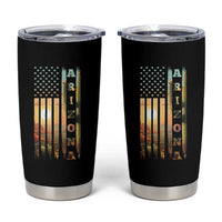 Patriotic Arizona State Flag Tumbler Cup Southwest Landscape Gift