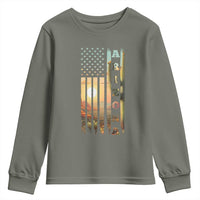 Patriotic Arizona State Flag Youth Sweatshirt Southwest Landscape Gift
