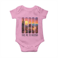 Arizona Desert Cactus Western Adventure Baby Onesie Take Me To AZ