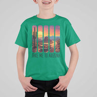 Arizona Desert Cactus Western Adventure T Shirt For Kid Take Me To AZ