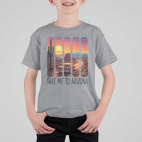 Arizona Desert Cactus Western Adventure T Shirt For Kid Take Me To AZ