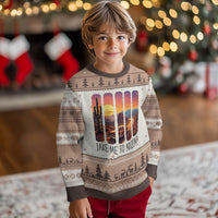 Arizona Desert Cactus Western Adventure Ugly Christmas Sweater Take Me To AZ