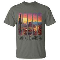 Arizona Desert Cactus Western Adventure T Shirt Take Me To AZ