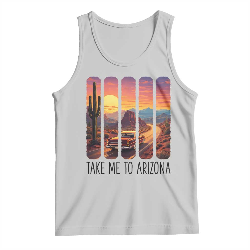 Arizona Desert Cactus Western Adventure Tank Top Take Me To AZ