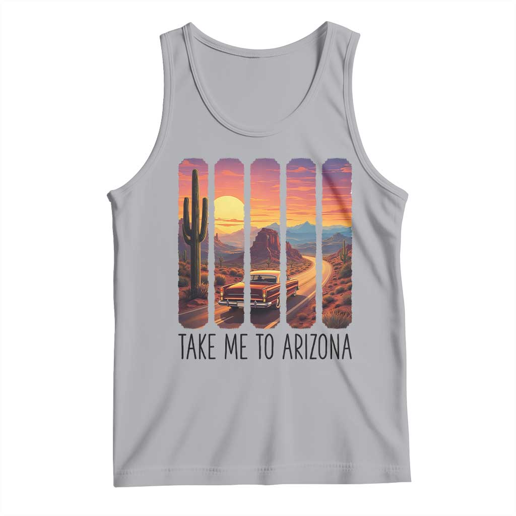 Arizona Desert Cactus Western Adventure Tank Top Take Me To AZ