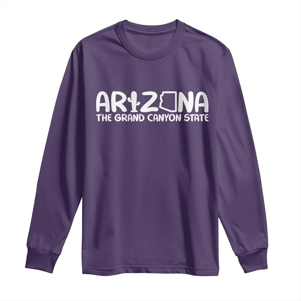 Arizona State Pride Long Sleeve Shirt The Grand Canyon State Souvenir