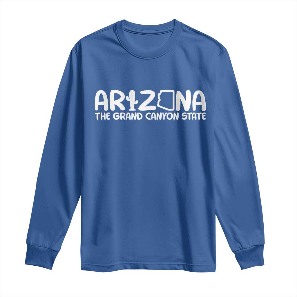 Arizona State Pride Long Sleeve Shirt The Grand Canyon State Souvenir