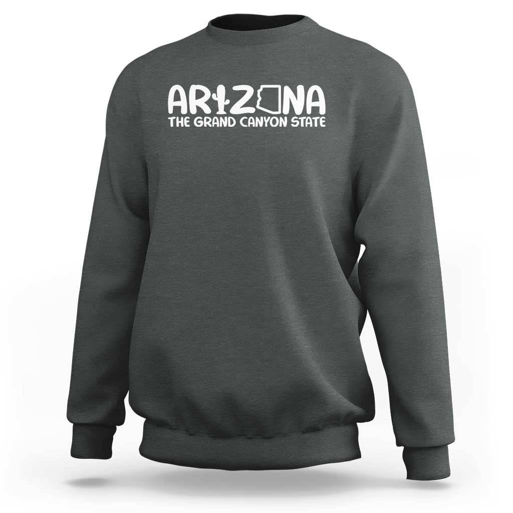 Arizona State Pride Sweatshirt The Grand Canyon State Souvenir