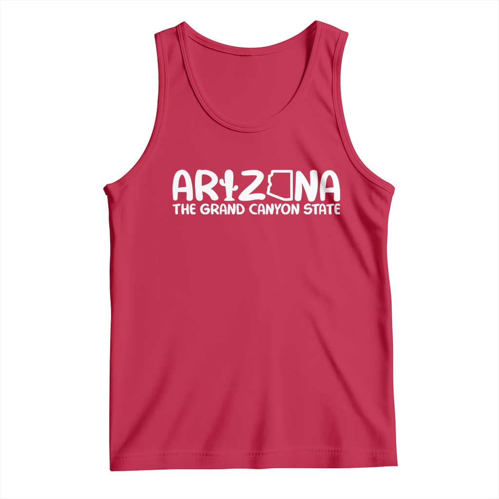 Arizona State Pride Tank Top The Grand Canyon State Souvenir