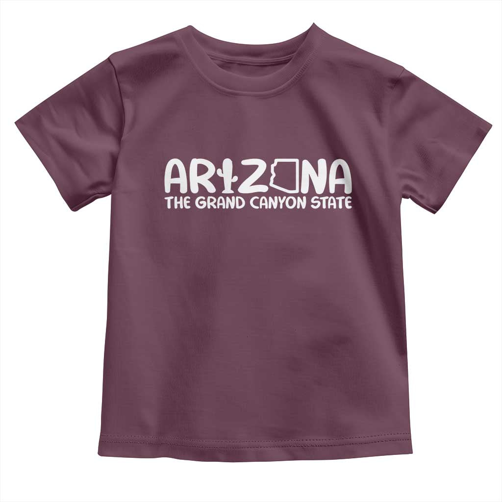 Arizona State Pride Toddler T Shirt The Grand Canyon State Souvenir