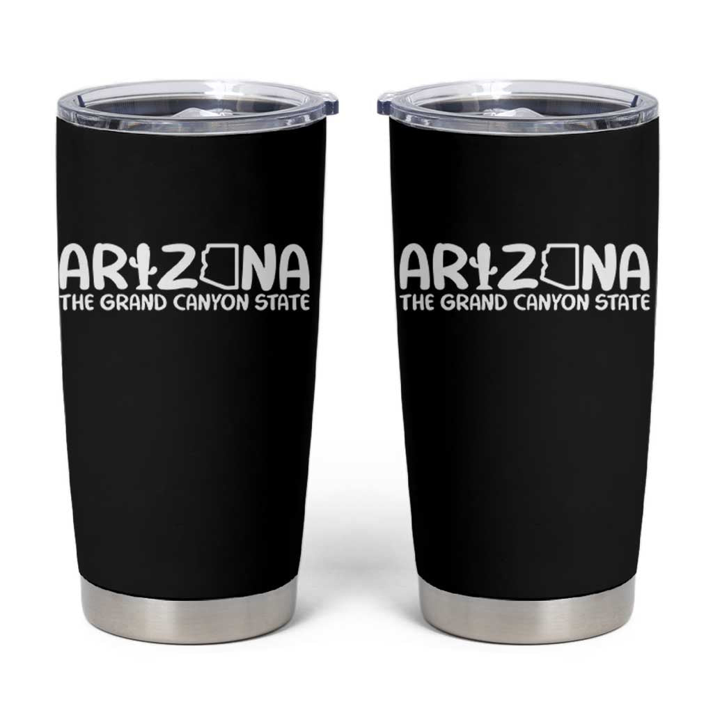 Arizona State Pride Tumbler Cup The Grand Canyon State Souvenir