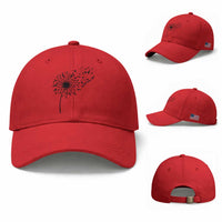 Protect Your Skin Baseball Cap Melanoma Awareness Dandelion Gift