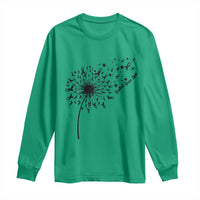 Protect Your Skin Long Sleeve Shirt Melanoma Awareness Dandelion Gift