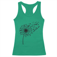 Protect Your Skin Racerback Tank Top Melanoma Awareness Dandelion Gift