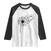Protect Your Skin Raglan Shirt Melanoma Awareness Dandelion Gift