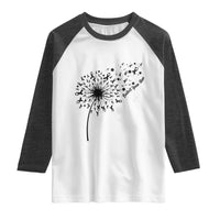 Protect Your Skin Raglan Shirt Melanoma Awareness Dandelion Gift
