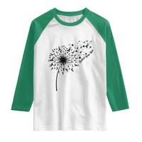 Protect Your Skin Raglan Shirt Melanoma Awareness Dandelion Gift