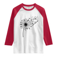 Protect Your Skin Raglan Shirt Melanoma Awareness Dandelion Gift