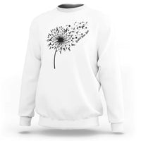 Protect Your Skin Sweatshirt Melanoma Awareness Dandelion Gift