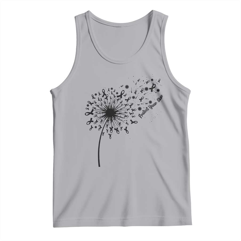 Protect Your Skin Tank Top Melanoma Awareness Dandelion Gift