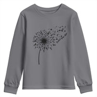 Protect Your Skin Youth Sweatshirt Melanoma Awareness Dandelion Gift