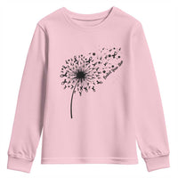 Protect Your Skin Youth Sweatshirt Melanoma Awareness Dandelion Gift