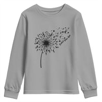 Protect Your Skin Youth Sweatshirt Melanoma Awareness Dandelion Gift