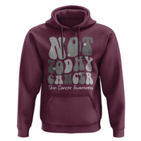 Not Today Melanoma Warrior Skeleton Cancer Fighter Hoodie