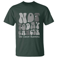 Not Today Melanoma Warrior Skeleton Cancer Fighter T Shirt