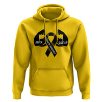 Melanoma Awareness Warrior Hoodie Never Give Up