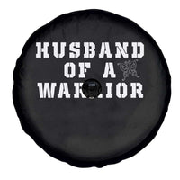 Husband Of A Warrior Spare Tire Cover Melanoma Awareness Wife Support
