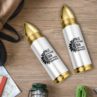 Skin Cancer Survivor Warrior Bullet Tumbler Pale Is The New Tan