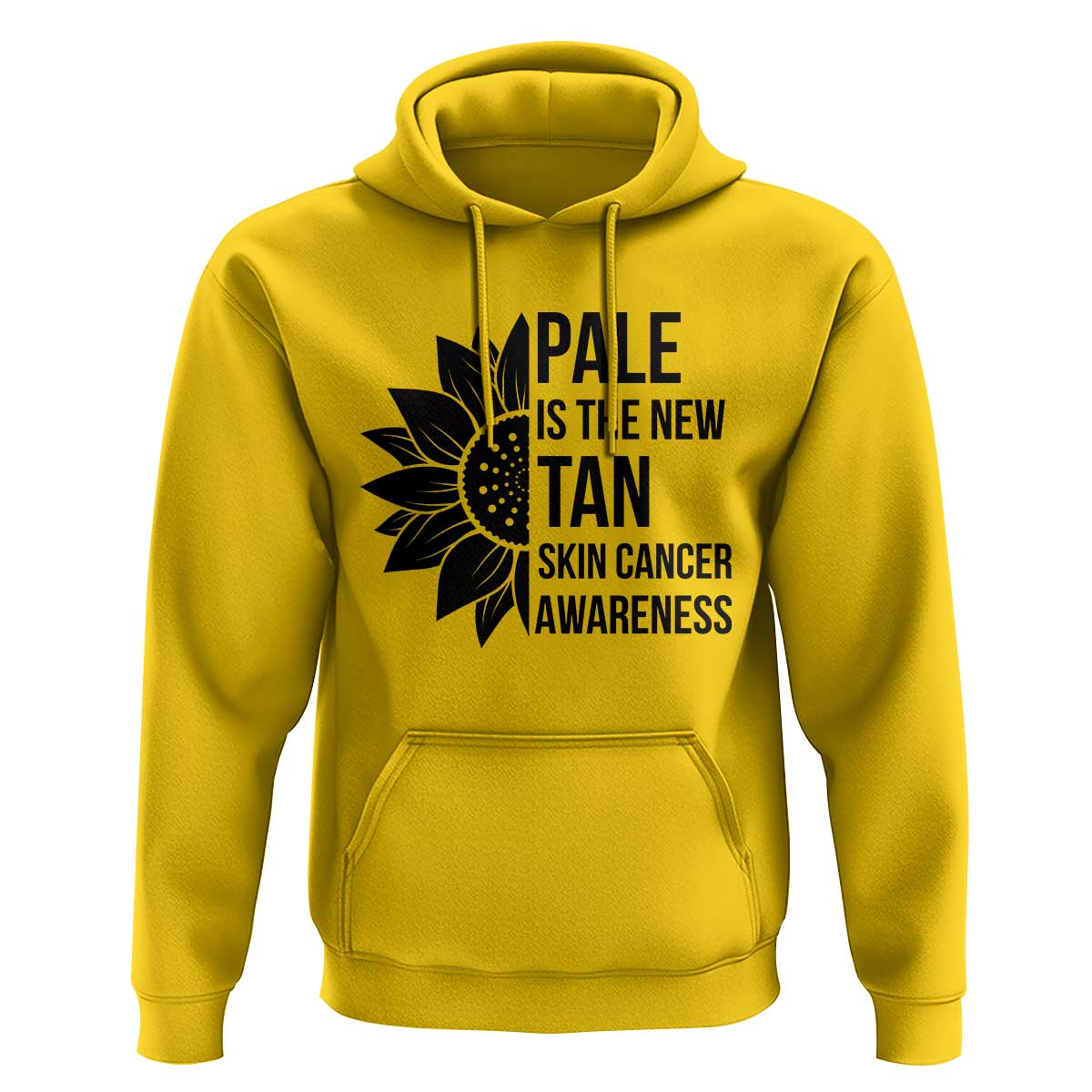 Skin Cancer Survivor Warrior Hoodie Pale Is The New Tan