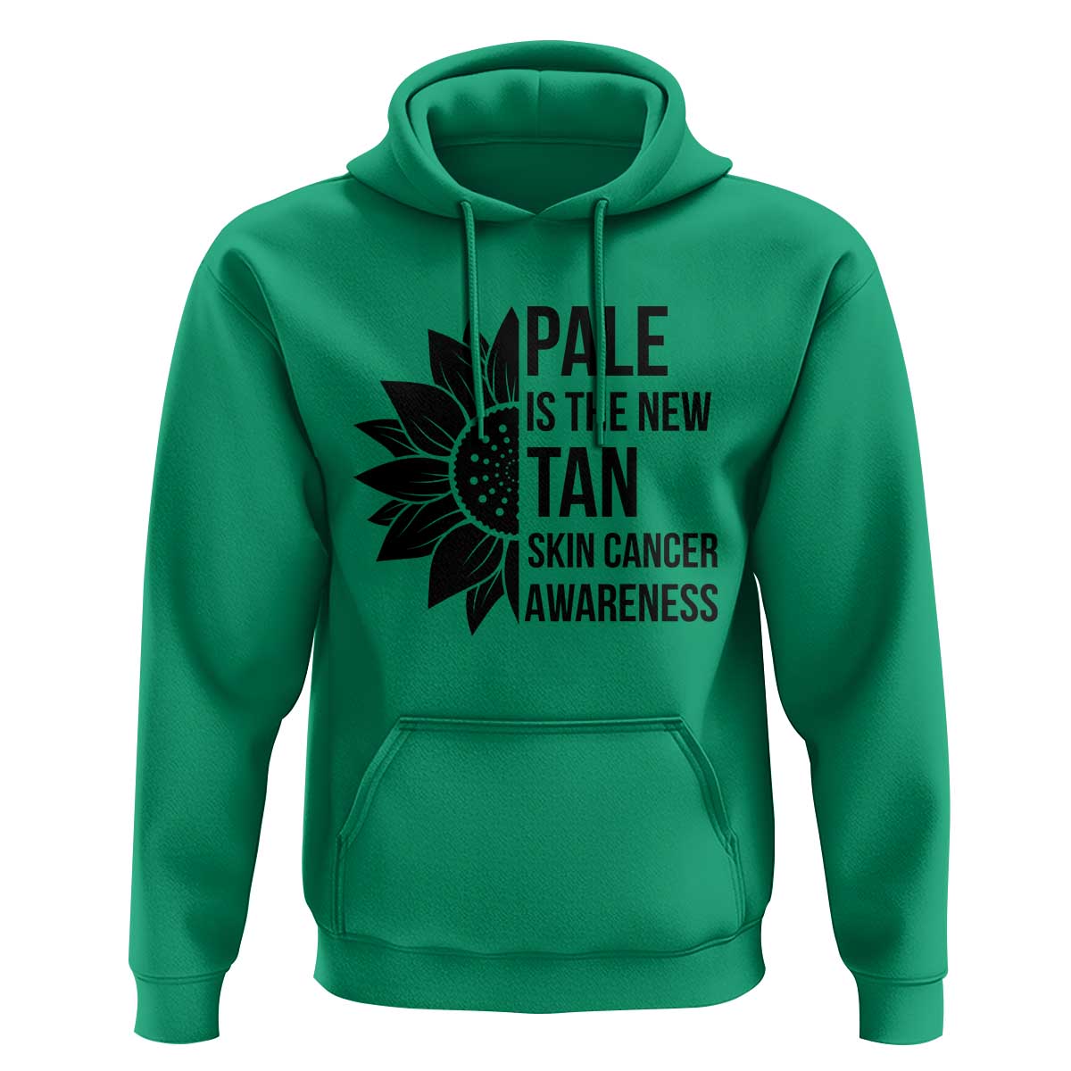 Skin Cancer Survivor Warrior Hoodie Pale Is The New Tan