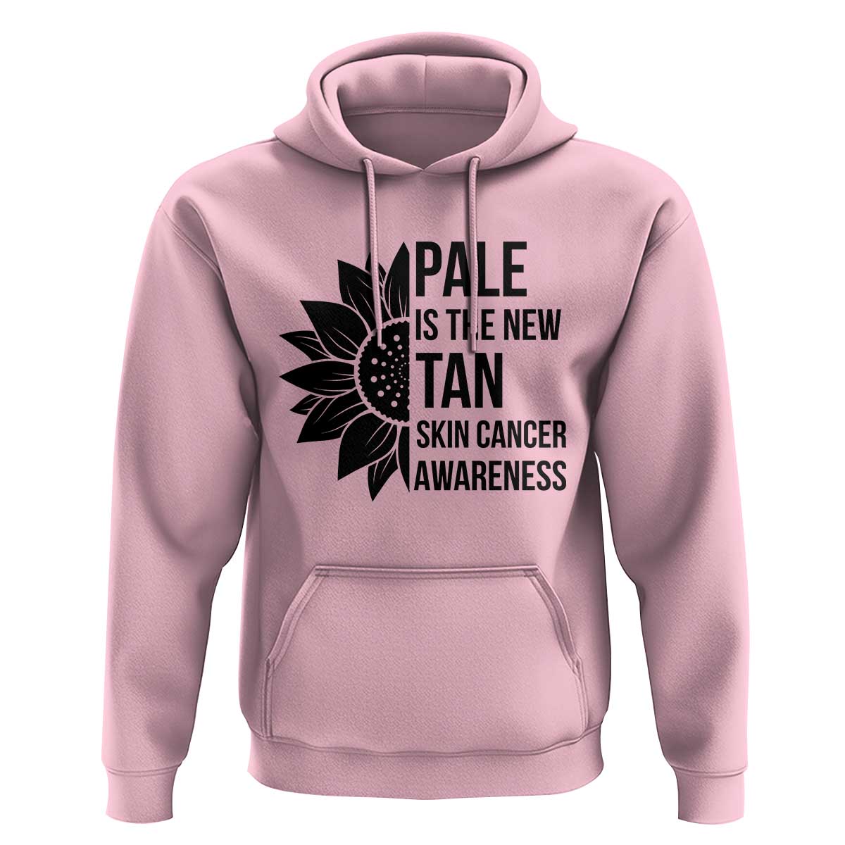 Skin Cancer Survivor Warrior Hoodie Pale Is The New Tan
