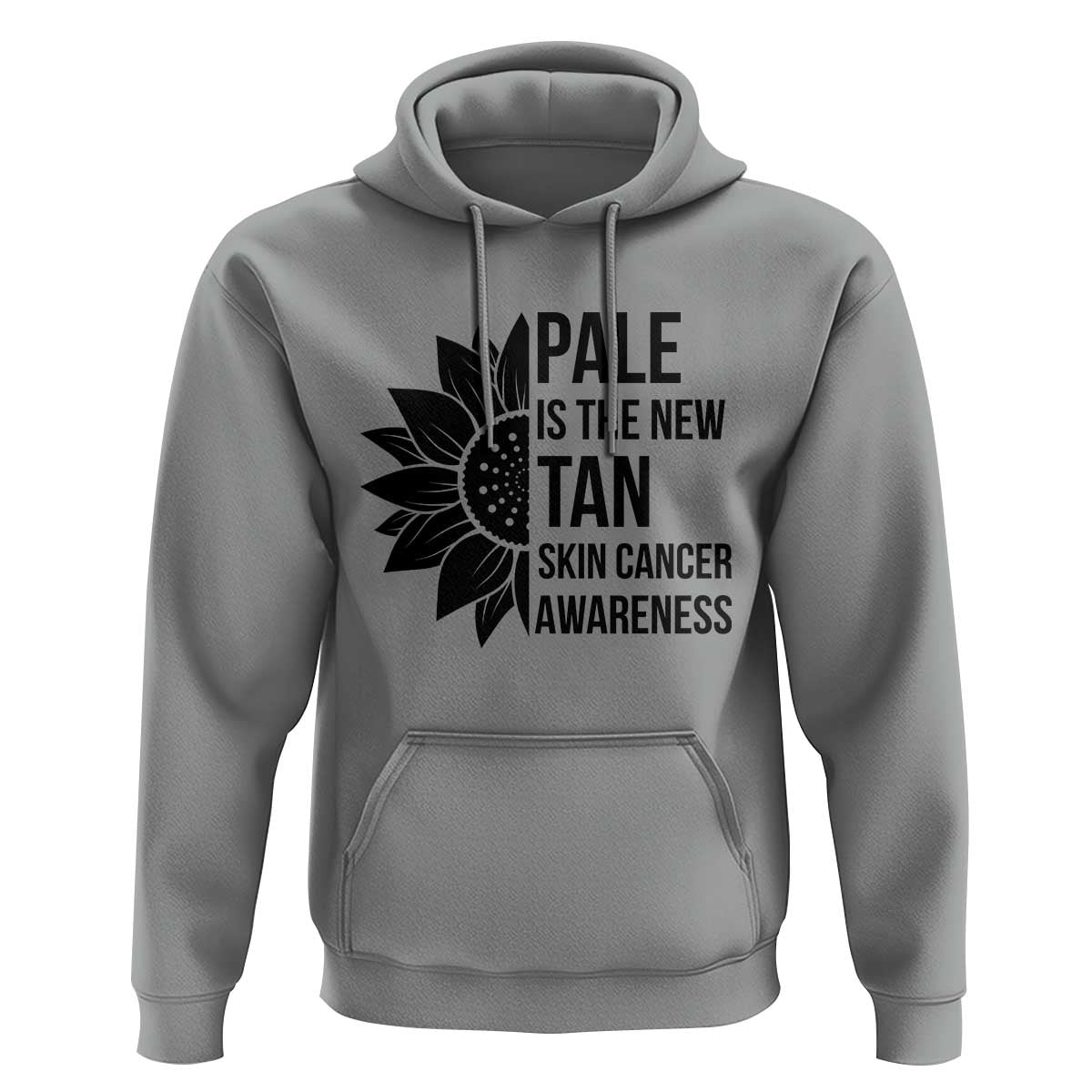 Skin Cancer Survivor Warrior Hoodie Pale Is The New Tan