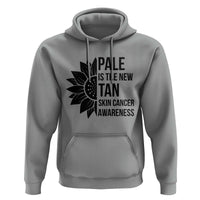Skin Cancer Survivor Warrior Hoodie Pale Is The New Tan