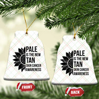 Skin Cancer Survivor Warrior Ceramic Ornament Pale Is The New Tan