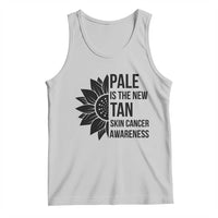 Skin Cancer Survivor Warrior Tank Top Pale Is The New Tan
