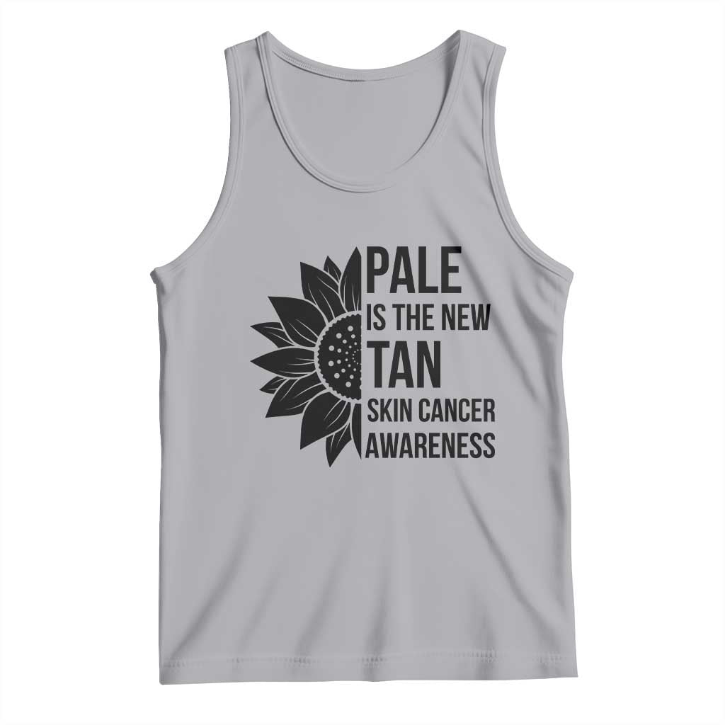 Skin Cancer Survivor Warrior Tank Top Pale Is The New Tan