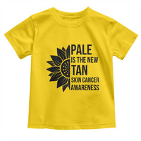 Skin Cancer Survivor Warrior Toddler T Shirt Pale Is The New Tan