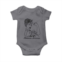 Melanoma Awareness Strong Woman Baby Onesie Feminist Warrior