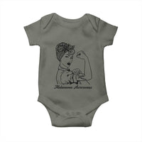 Melanoma Awareness Strong Woman Baby Onesie Feminist Warrior