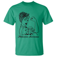 Melanoma Awareness Strong Woman T Shirt Feminist Warrior