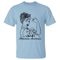 Melanoma Awareness Strong Woman T Shirt Feminist Warrior