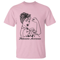 Melanoma Awareness Strong Woman T Shirt Feminist Warrior