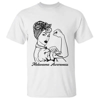 Melanoma Awareness Strong Woman T Shirt Feminist Warrior